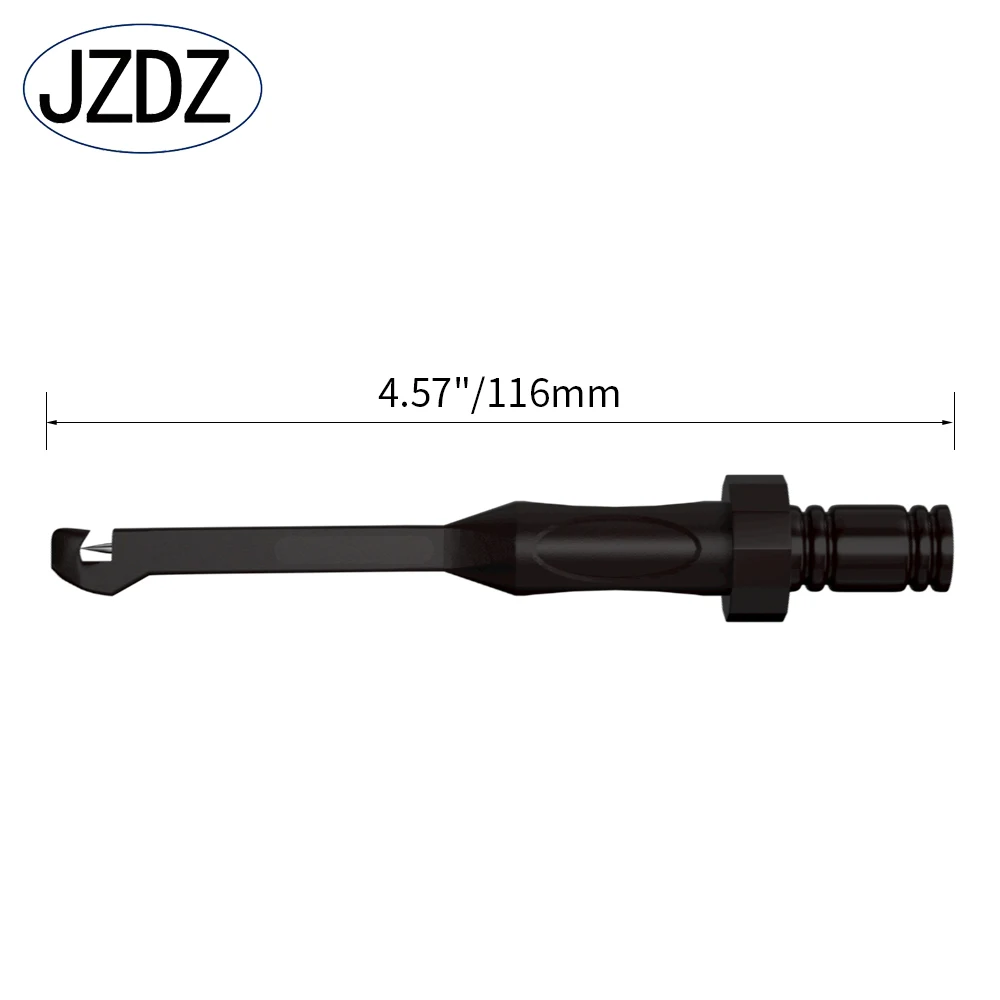 JZDZ Test Probe Clip Non-Destructive Wire-Piercing Back Probe Pins 4MM Jack Puncture Test Hook Tool  J.30057