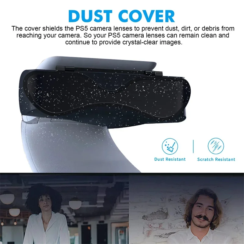 Cover For PS5 Camera, HD Camera Protective Lens Cover With Strong Adhesive For Protecting And Dust Prevention