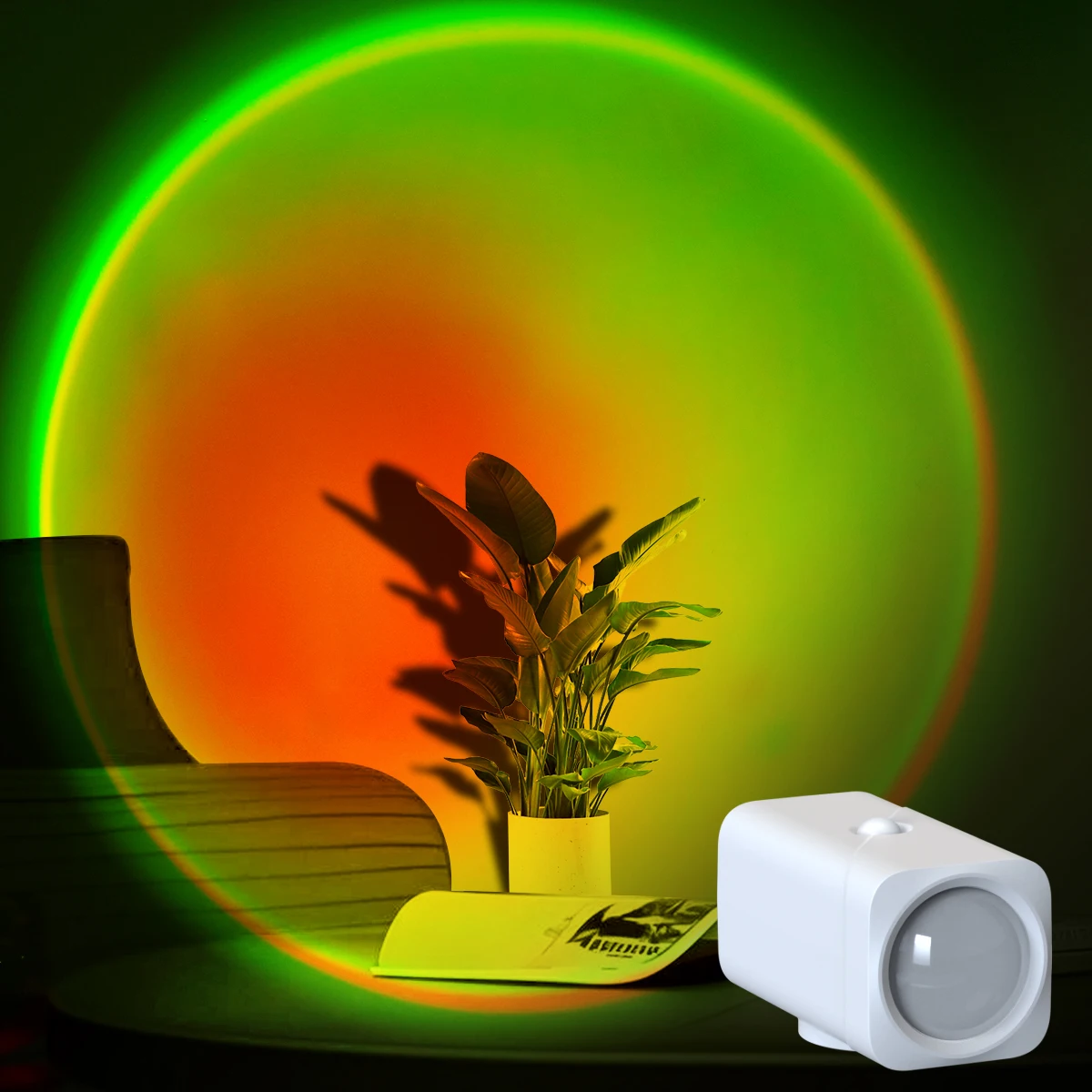 Intelligent Sensor Wall Sconces with Motion Sensor, Warm White LED, Up and Down Illumination, USB Rechargeable, Magnetic Mount,