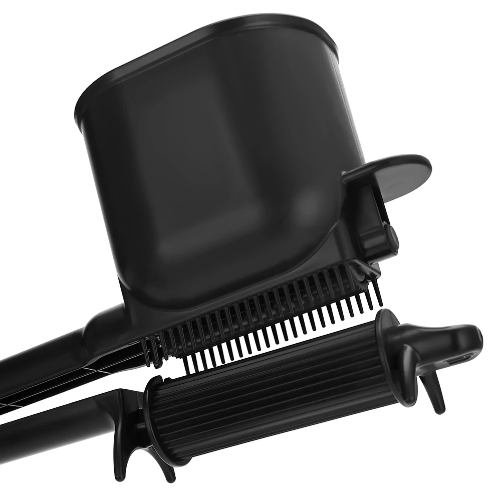 Plastic Hair Dye Applicator with Comb Dispenser for Bleach Highlight Foil Application Salon Hair Coloring Tool