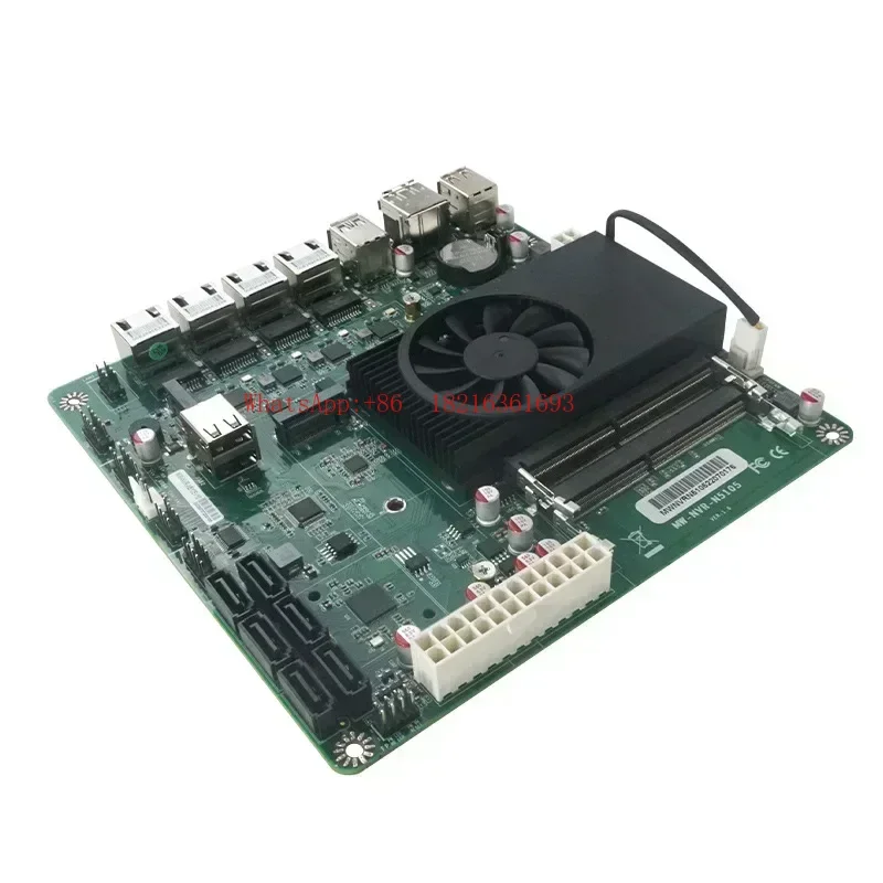

Промышленная материнская плата N5105 ITX 17x17 см для софт-роутера, I226-V B3, 2.5Gbps, 4*LAN, 2*M.2 SATA3.0, для ПК