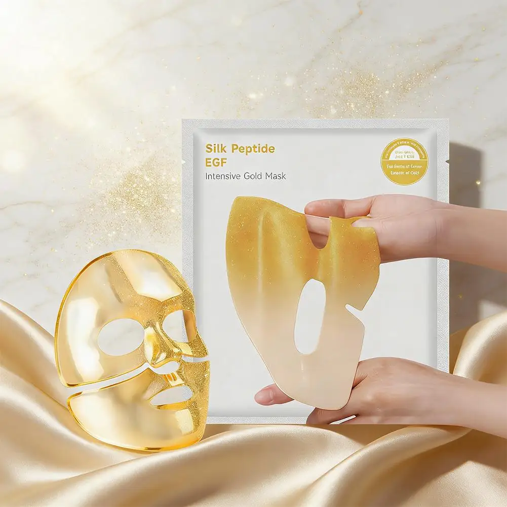Original GoldSilk Peptide EGF Intensive Mask Deep Moisturizing Gold Firm Fade Lines Repair Masks Hydrating Brighten Brand Mask