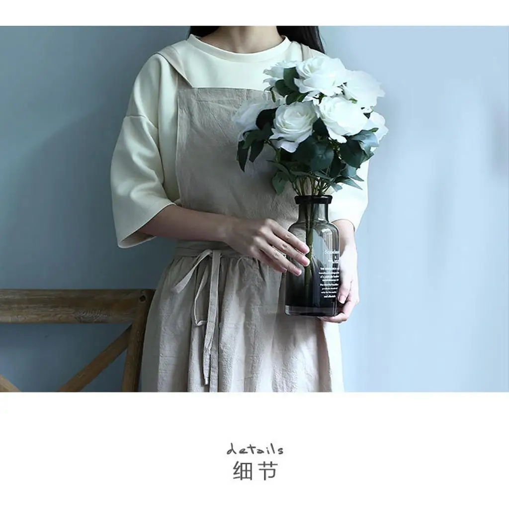 

Apron Home Kitchen Comfortable Unbranded Pinafore Dress Work Apron for Photo Studio Catering Shop