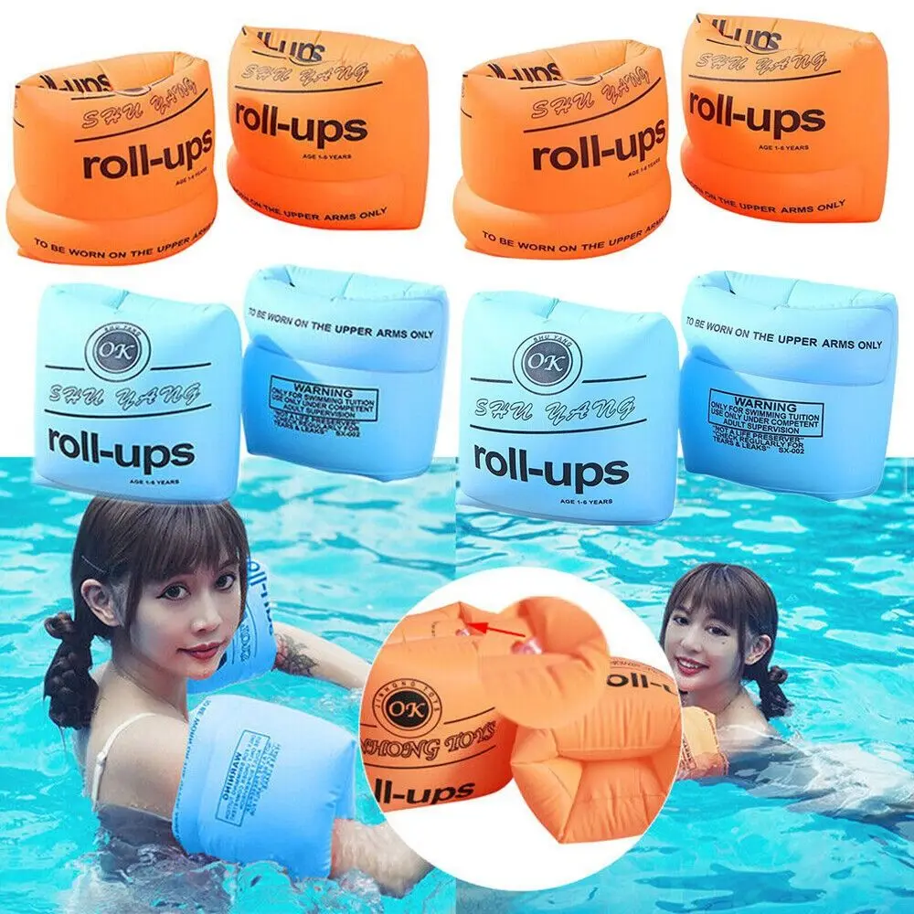 Training Swimming Circle Swim Pool Floating Swimming Arm Ring Inflatable Floats Hand Float Armbands Arm Bands Ring