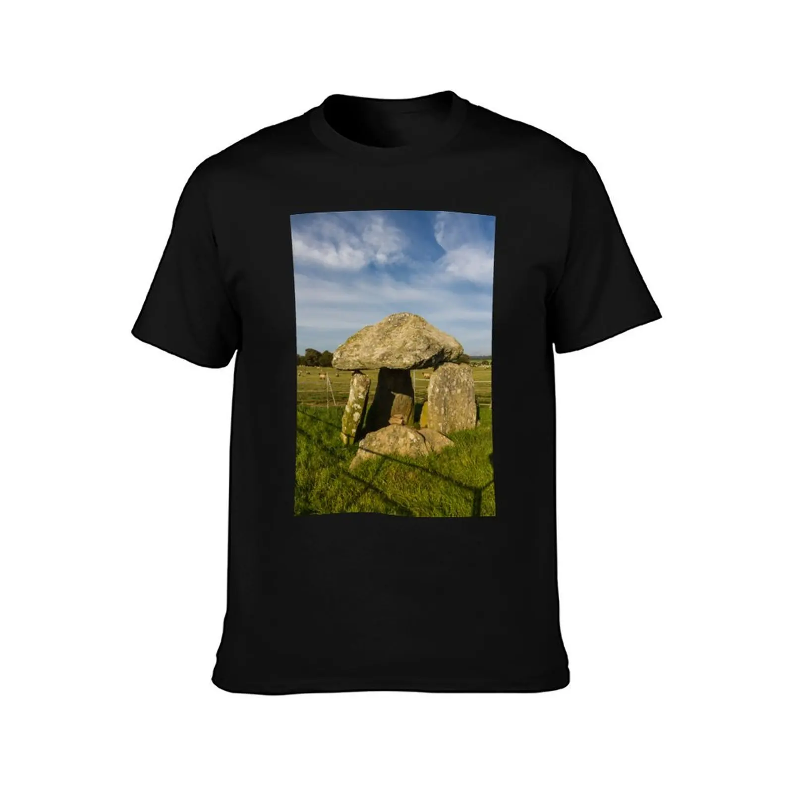 Bodowyr Burial Chamber T-Shirt Sports Casual Breathable Tee Shirt T-Shirt