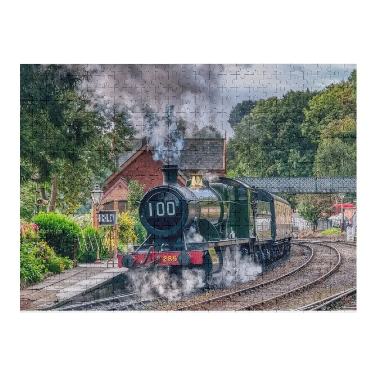 

Great Western Railway Engine 2857 - 100th Birthday Jigsaw Puzzle Wooden Name Wooden Name Custom Personalized Puzzle