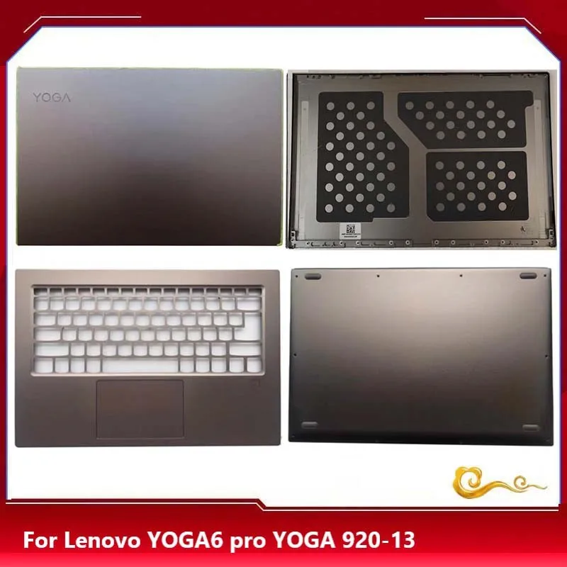 New/org For lenovo YOGA920-13 YOGA 6Pro YOGA920-13IKB YOGA920-13 LCD back cover / Upper cover Touchpad /Bottom case,Dark Gray