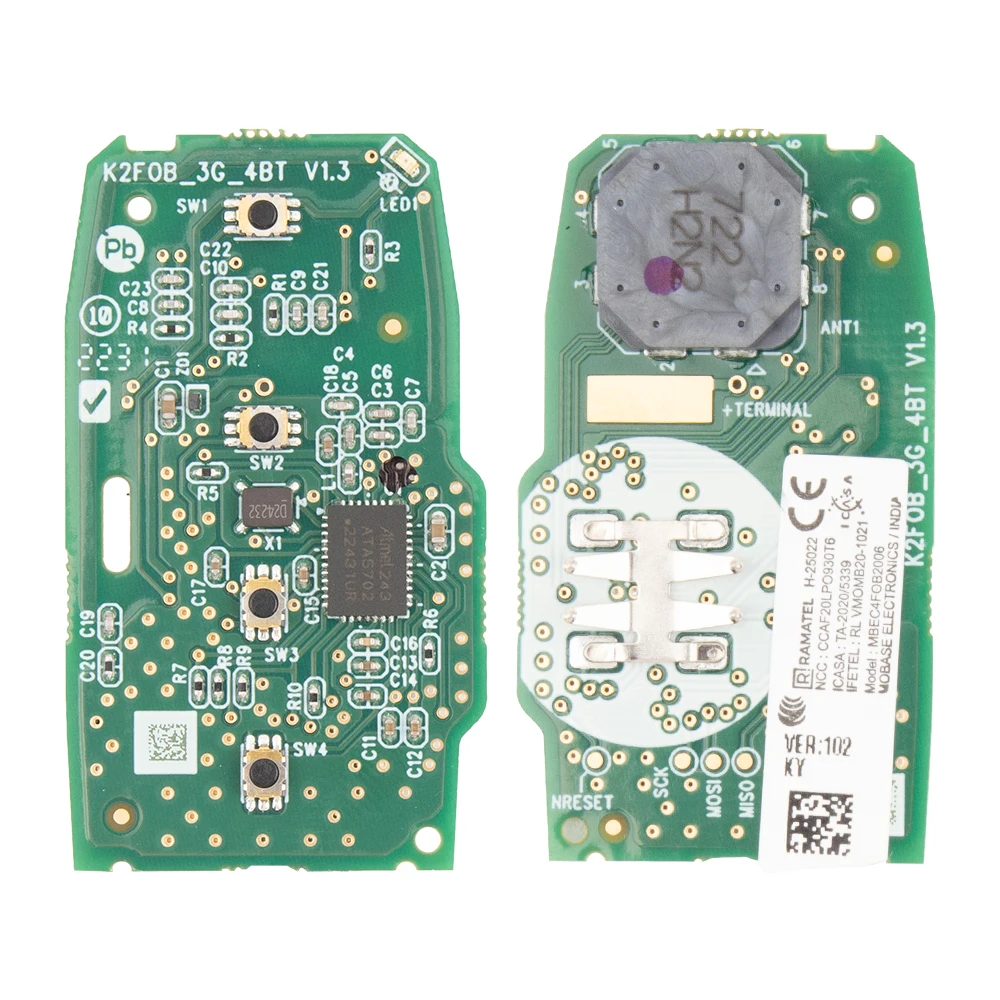 Okey Remote Car Key Original Proximity Card For KIA Carens Seltos Sonet 6A Chip 433MHz 95440-DY100/CC400/Q6400