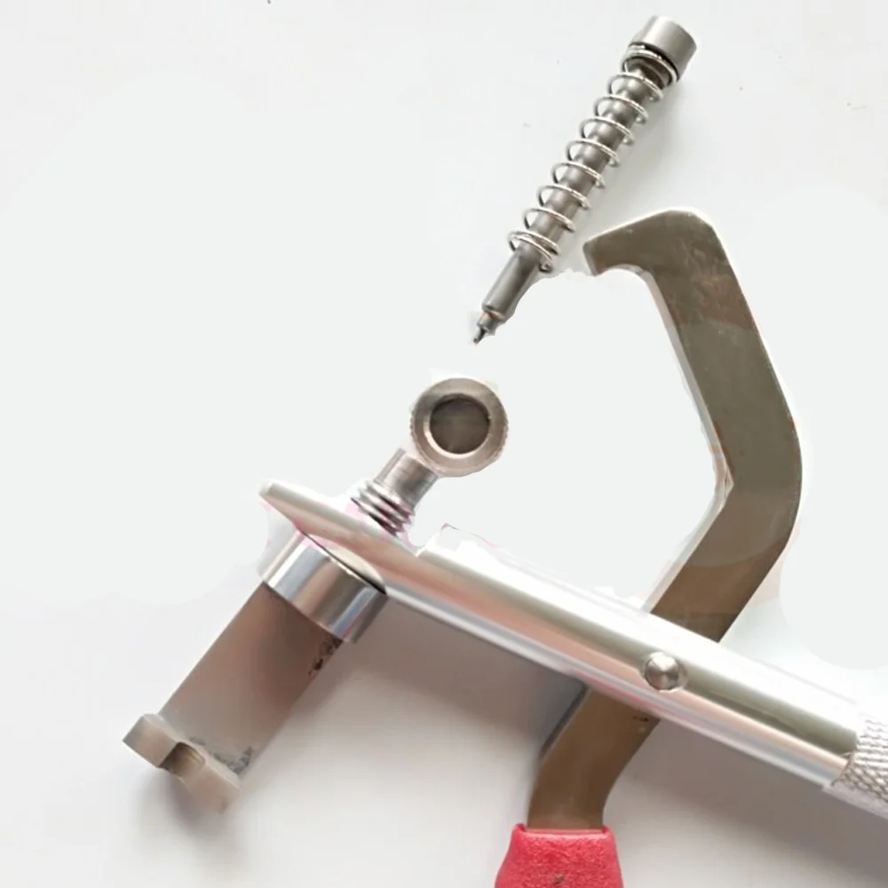 CHKJ-abrazadera de Pin dividido para llave plegable HUK Original, alicates de desmontaje de llave de coche, herramienta de fijación de llave de