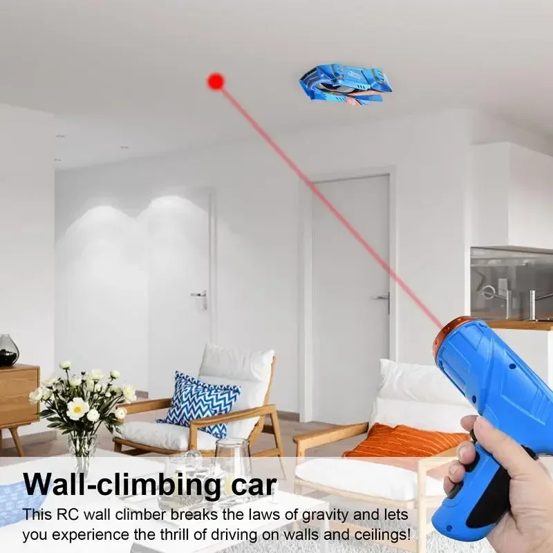 Wall Climbing Remote Control Car 360 Rotating IR tracking wall climbing remote control toy car anti gravity stunt RC toy