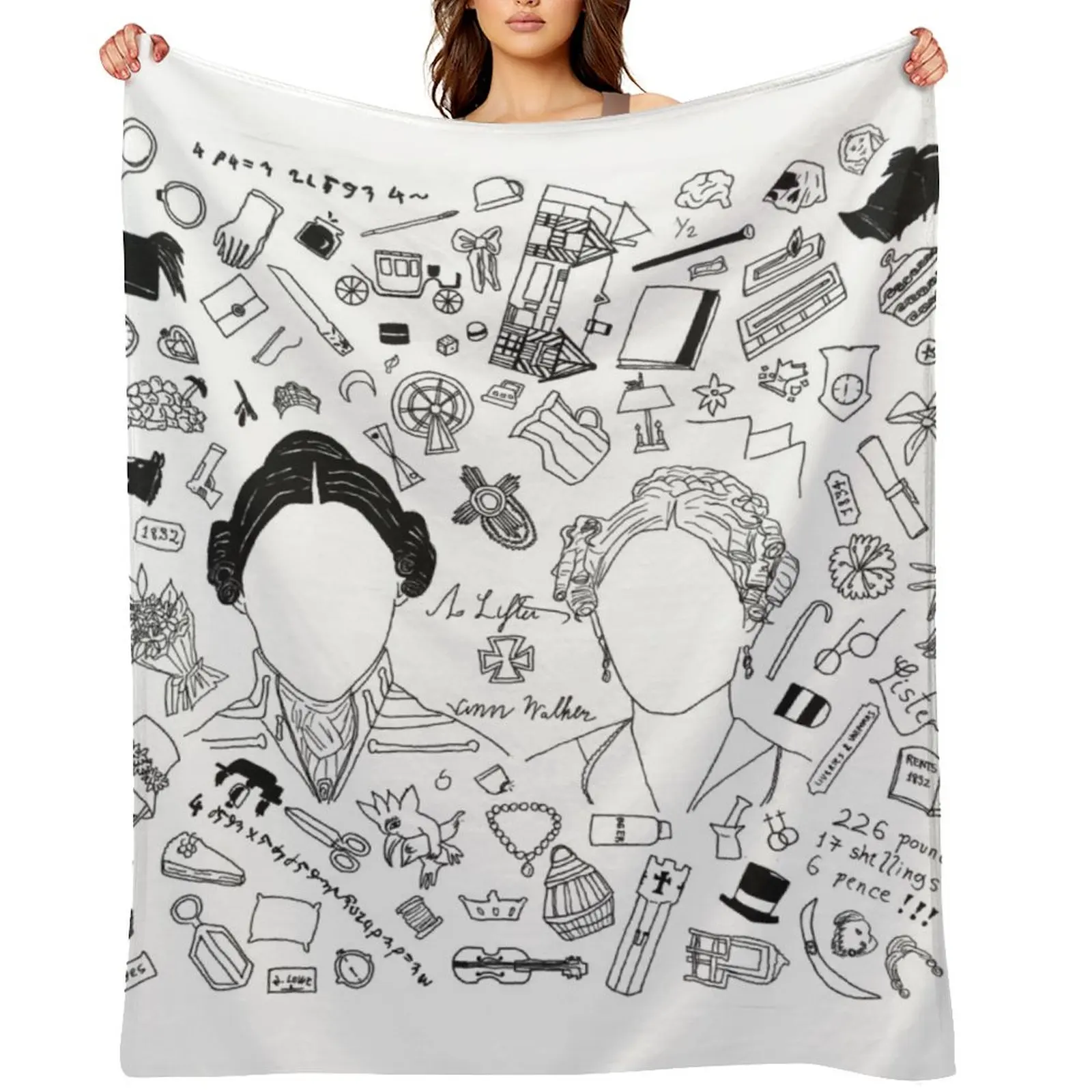 

Gentleman Jack Universe t-shirt Throw Blanket blankets and throws Retros For Decorative Sofa Picnic Blankets