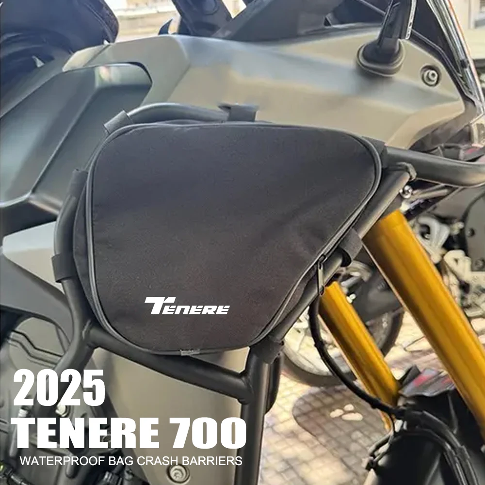 

2025 Tenere 700, водонепроницаемая сумка на раму мотоцикла, оригинальная сумка для ремонта бампера, подходит для Yamaha Tenere700