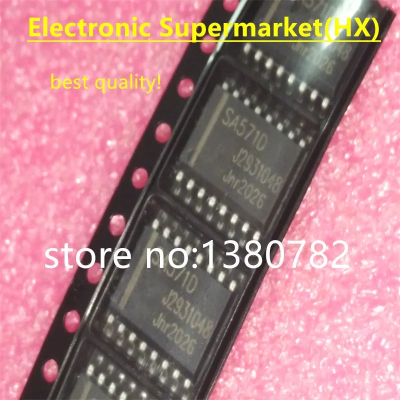 Free Shipping 10pcs-50pcs SA571D SP571D SA571 NEW SOP-16 Best IC In stock!
