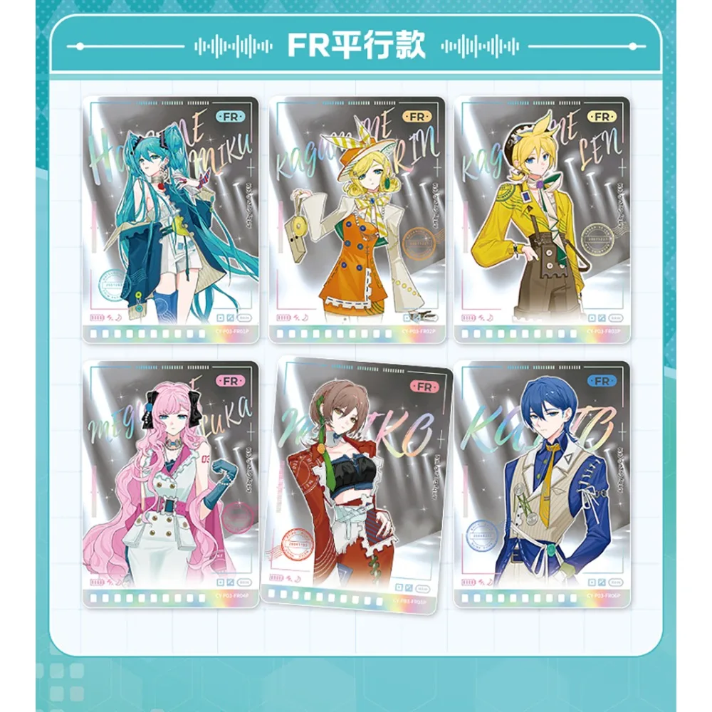 Genuino Kayou Hatsune Miku Dolce e carino Idolo virtuale Principessa Confezione regalo creativa Carta da collezione per il giocattolo a sorpresa delle vacanze degli amici