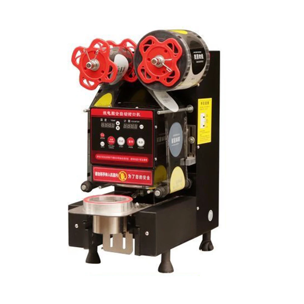 Máquina De Selagem De Copo De Bebida Comercial, máquina De Selagem De Copo De Café Automático, máquina De Chá De Bolha