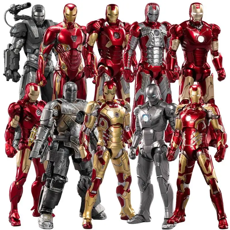 

The Avengers Iron Man Iron Monger Glowing 7 Inches Action Figure Toys for Boys Girls Kids Gift Collectible Model Ornaments