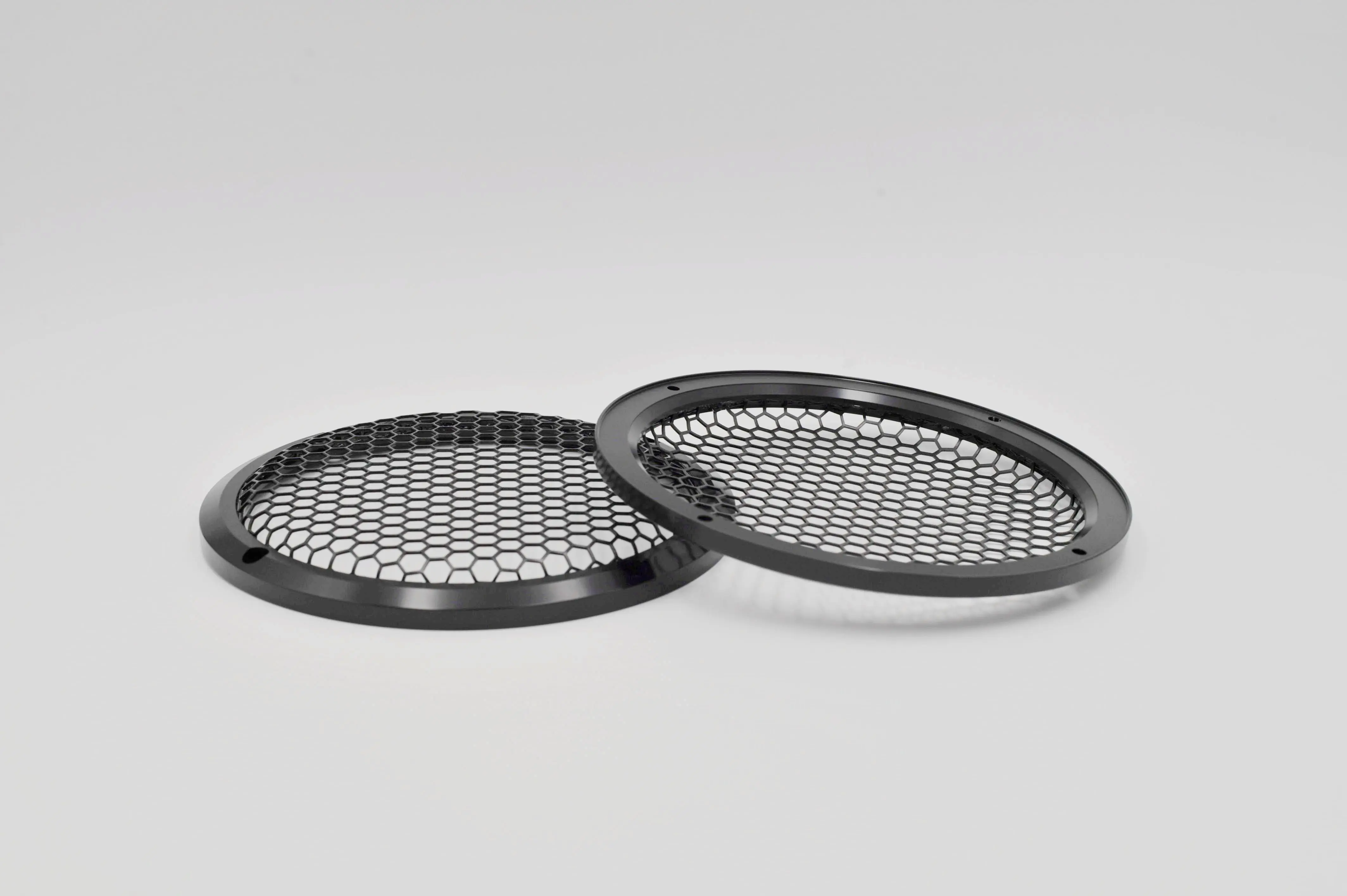 6/ 6.5-inch automotive stereo mezzanine speakers hexagonal mesh grille mesh cover Aluminum subwoofer mesh speaker Metal protec