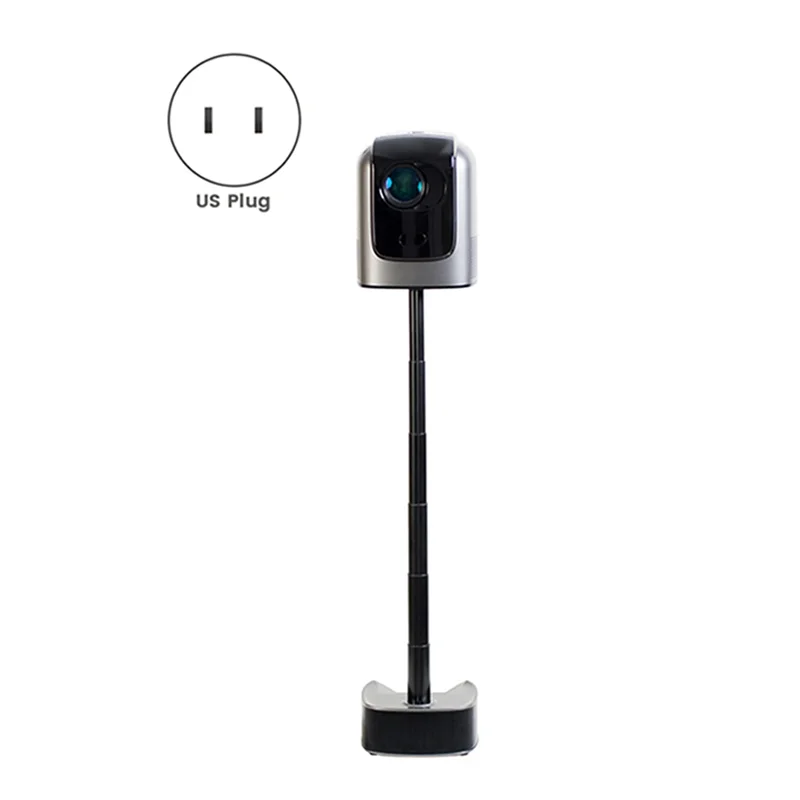 Projetor ELETO compatível com Android 11 4K 1920X1080p TS-1 Dual Wifi 260ANSI BT5.0 Cinema Projetor externo TS-1