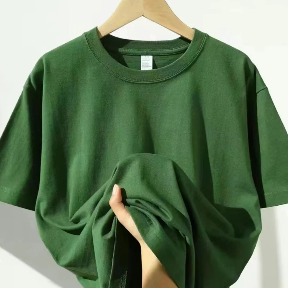 Aangepaste blouses T-shirt uw logo fotodesign print 100% katoenen shirt unisex gepersonaliseerd cadeau voor vriend familie dagelijkse jurk