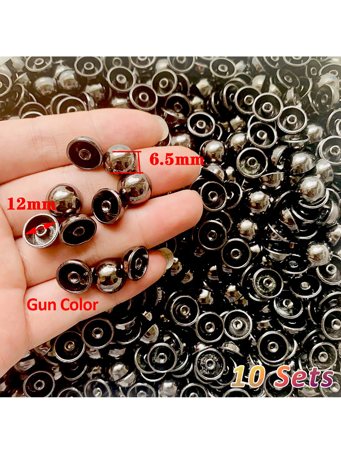 Alloy Screw Back Rivets Hollow Round Head Leather Studs Spike Tone Purse Handbag Feet Mushroom Type Nailhead Hollow Round Head