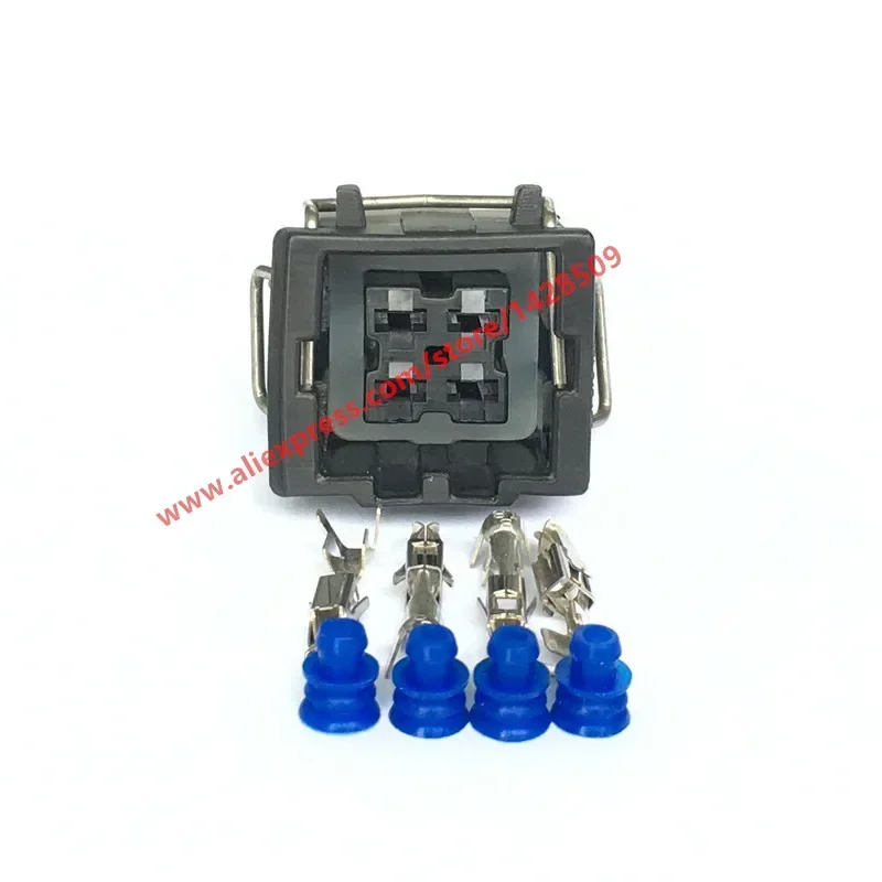

1 Set 4 Pin Waterproof Automotive Connector Automotive Air Conditioning Pressure Switch Plug 444524-1 For VW Audi