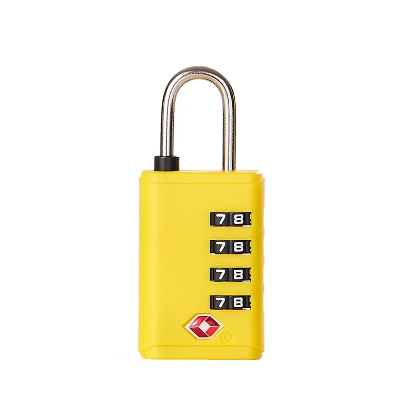 4 Digit Anti-Theft Combination Luggage Lock Portable Travel Suitcase Code Lock Safe Travel Bag Security Padlock view 4