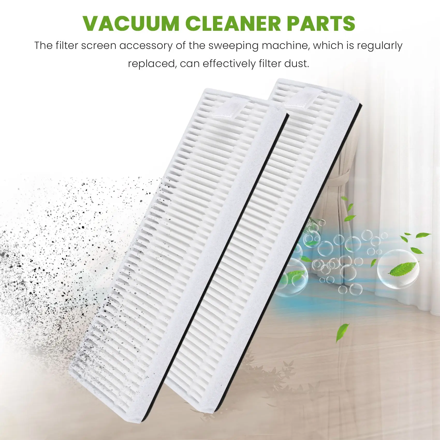 ABUH-Main Side Brush Hepa Filter For Silvercrest SSR1 SSRA1 For Ilife A9S A7 V8 V8S X750 X800 X785 V80 Robot Vacuum Parts