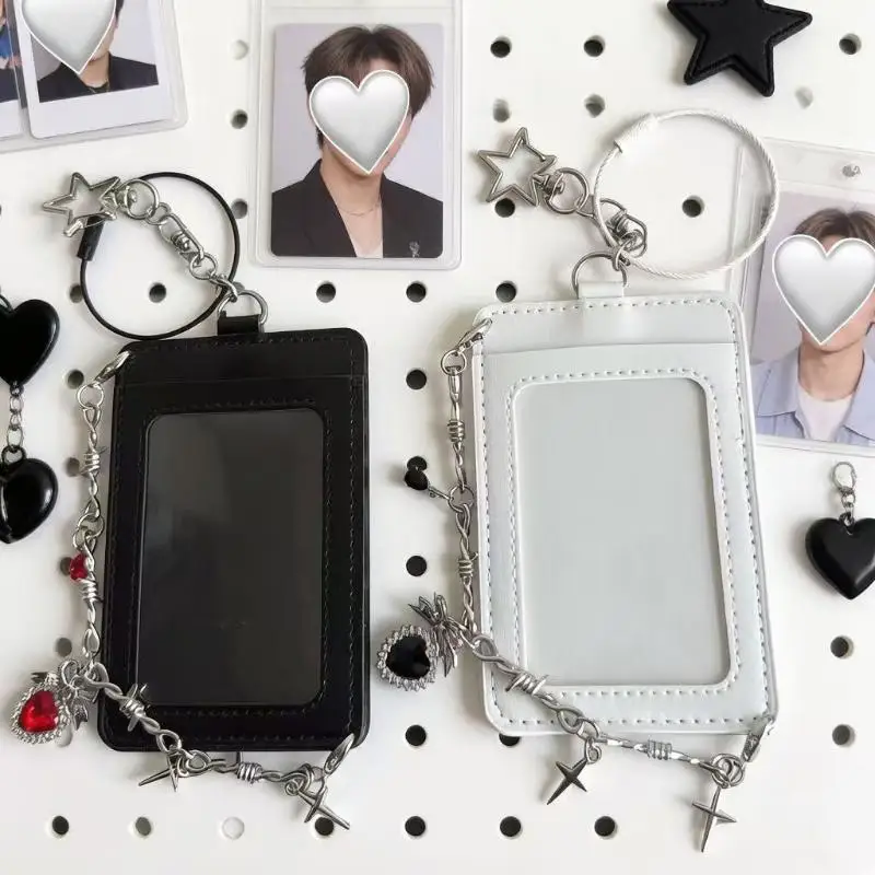 Портативный держатель для K-pop фотокарточек из искусственной кожи, пылезащитный чехол для фотокарточек на 300 карманов для демонстрации фотографий айдолов, для путешествий
