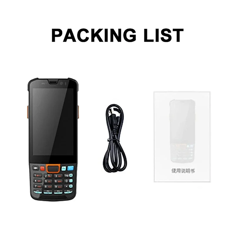 Handheld Android PDA 3GB 32GB 2D Barcode Scanner 4G Lte WiFi Bluetooth IP65 Tragbare Lager Daten sammelder 1D 2D QR Scanner