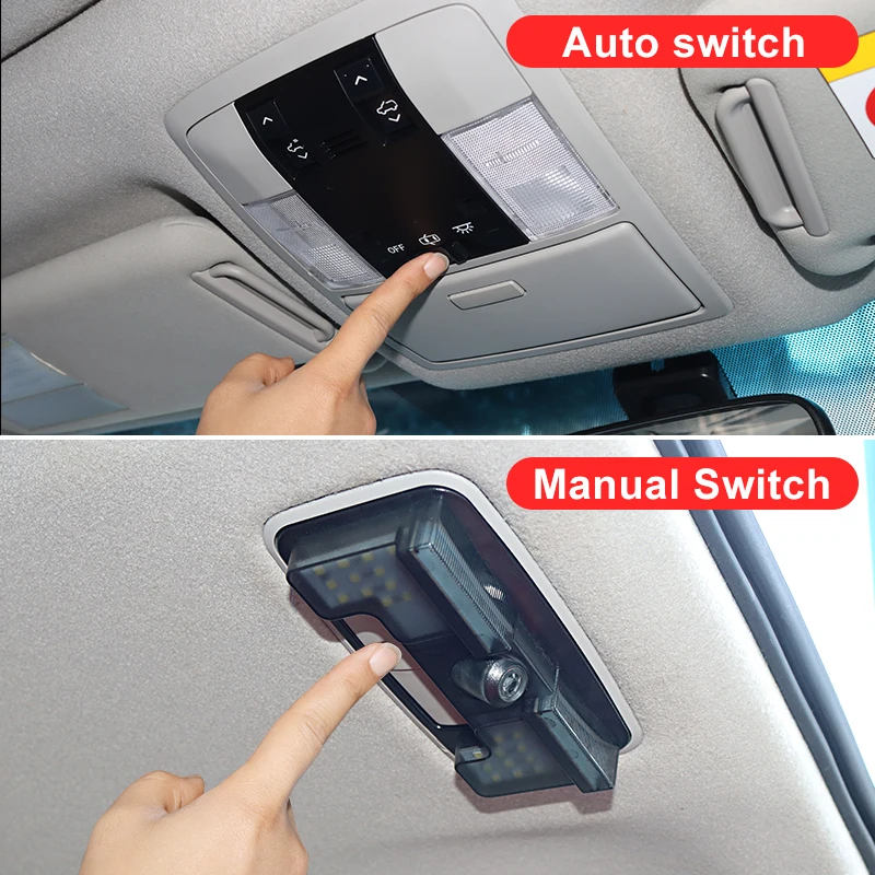 For Toyota Land Cruiser Prado 150 120 2003-2021 Upgraded  Accessories Trunk Tailgate Warning Light Lc