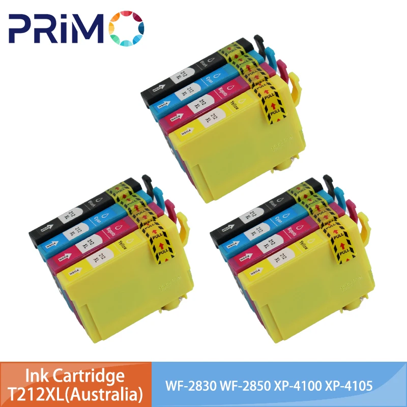 Australia 212 XL 212XL T212XL T212 Ink Cartridge Compatible for Epson WorkForce WF-2830 WF-2850 Expression home XP-4100 XP-4105