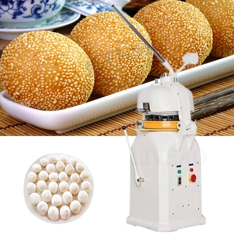 Fully Automatic Bun Dough Divider Maker Machine For Food Industry Small Dough Divider Rounder