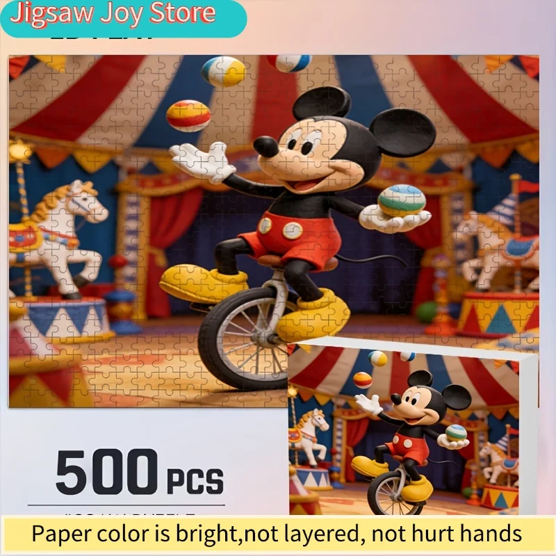 

Disney Disney Stitch and Mickey Home Decor Print | Jigsaw Puzzle for Adults, Ideal for Christmas, Living Room, Office, and Stu