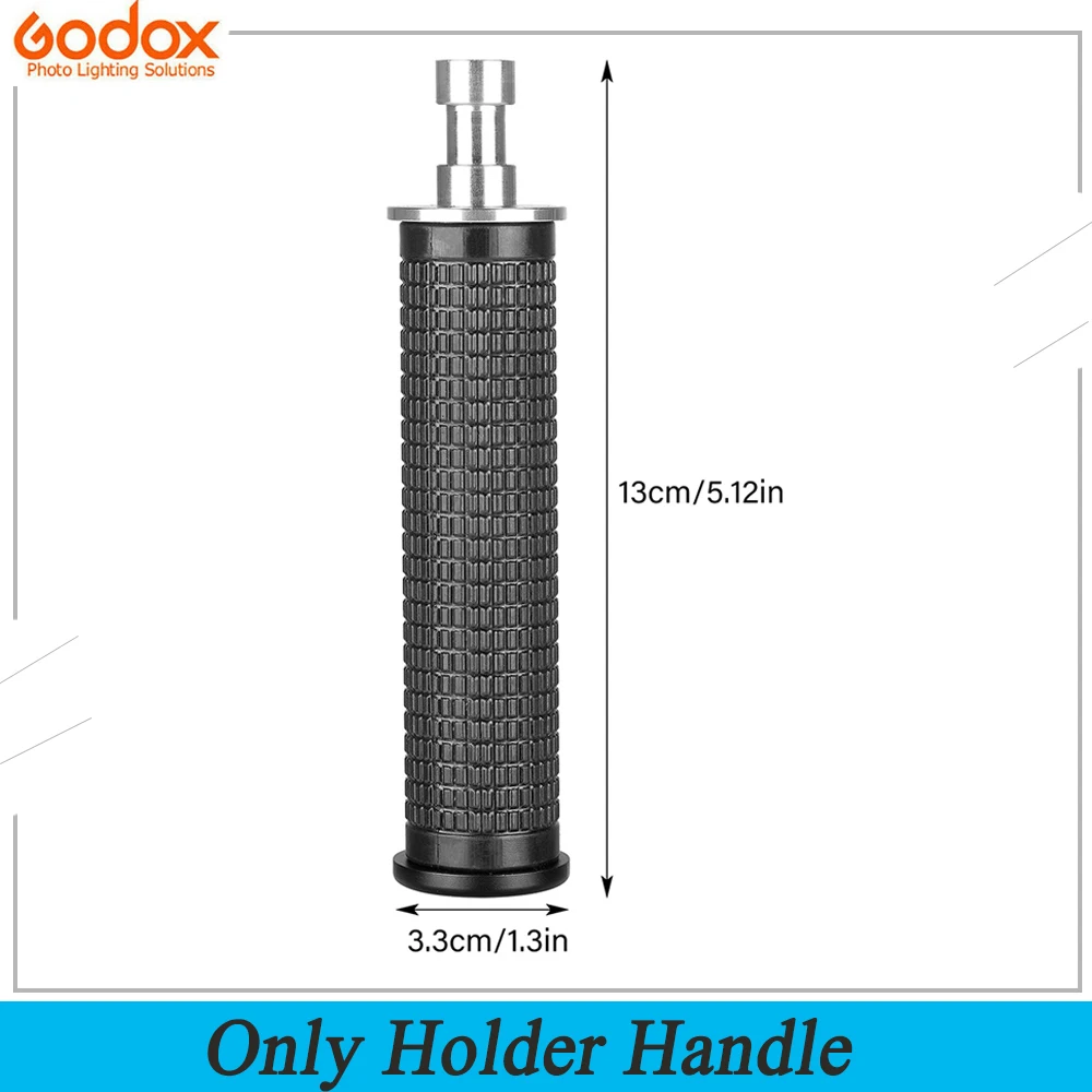 Godox S2 Bowens Mount Flash S-type Holder Bracket Handheld Grip for Godox V1 V860II AD200 AD400PRO Speedlite Flash Snoot Softbox