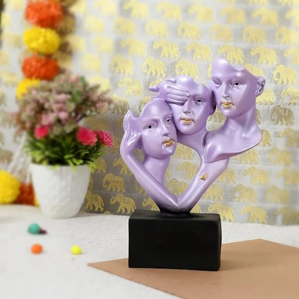 

Modern Face Sculpture Abstract Art Statue Home Decoration Living Room Gift -figure sculpture, home decoration