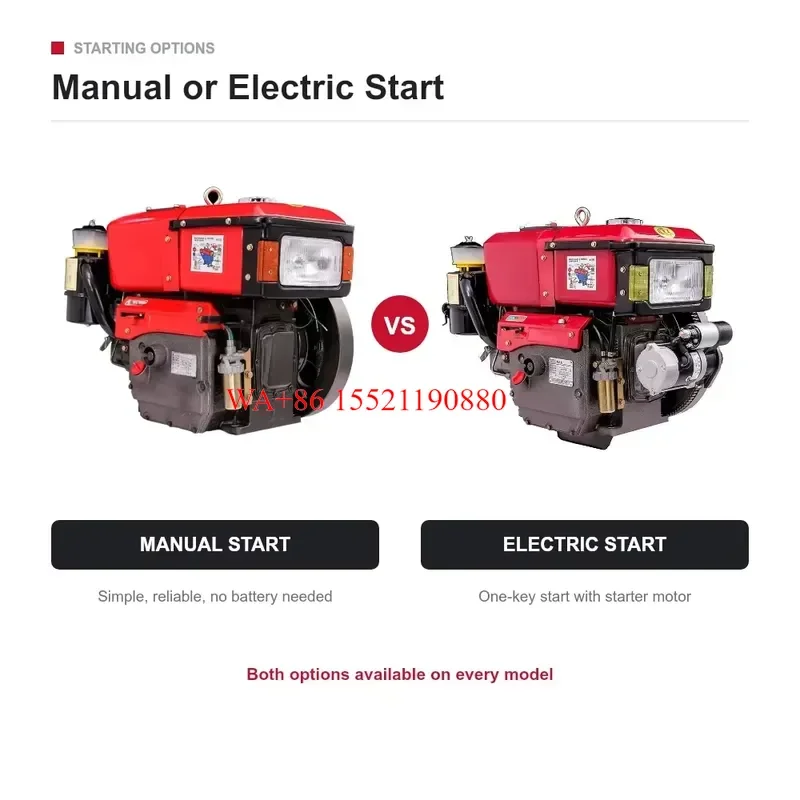 WMWMNU for Single Cylinder Diesel Engine 32HP 1.61L Water Cooled L32 for Generator and Agricultural Machinery