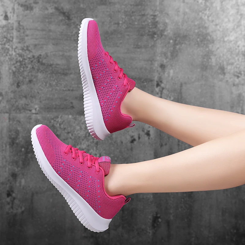 Sneakers Lightweight Women's Running Shoes Comfortable Breathable Fashion Outdoor Casual Sport Footwears Soft