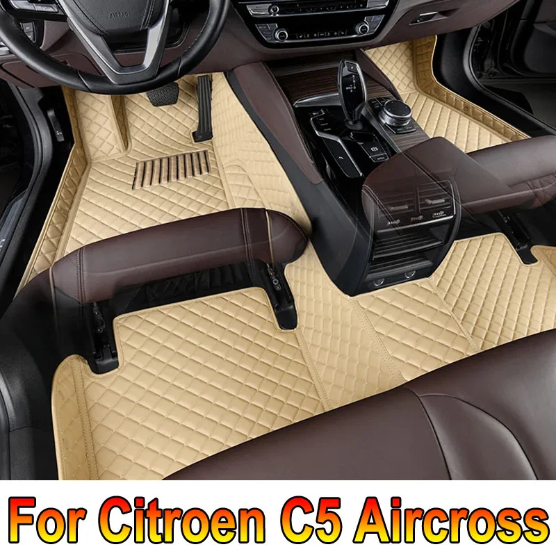 

Автомобильные коврики для Citroen C5 Aircross 2018 ~ 2022, кожаный коврик, прочный коврик, автомобильные коврики, коврики, детали интерьера, автомобильные аксессуары 2019