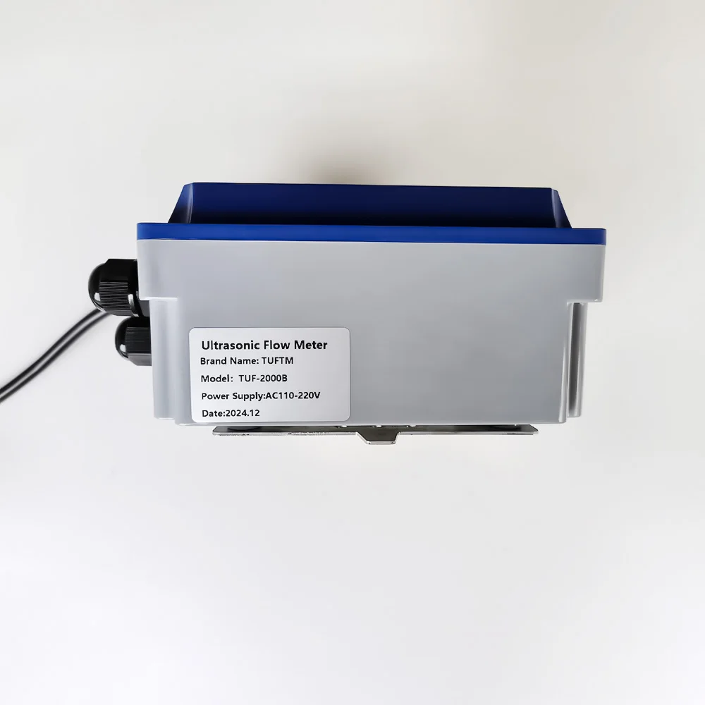TUF-2000B-TM-1 transductor de DN50mm-DN700mm, medidor de flujo de líquido ultrasónico, tipo ModBus montado en la pared