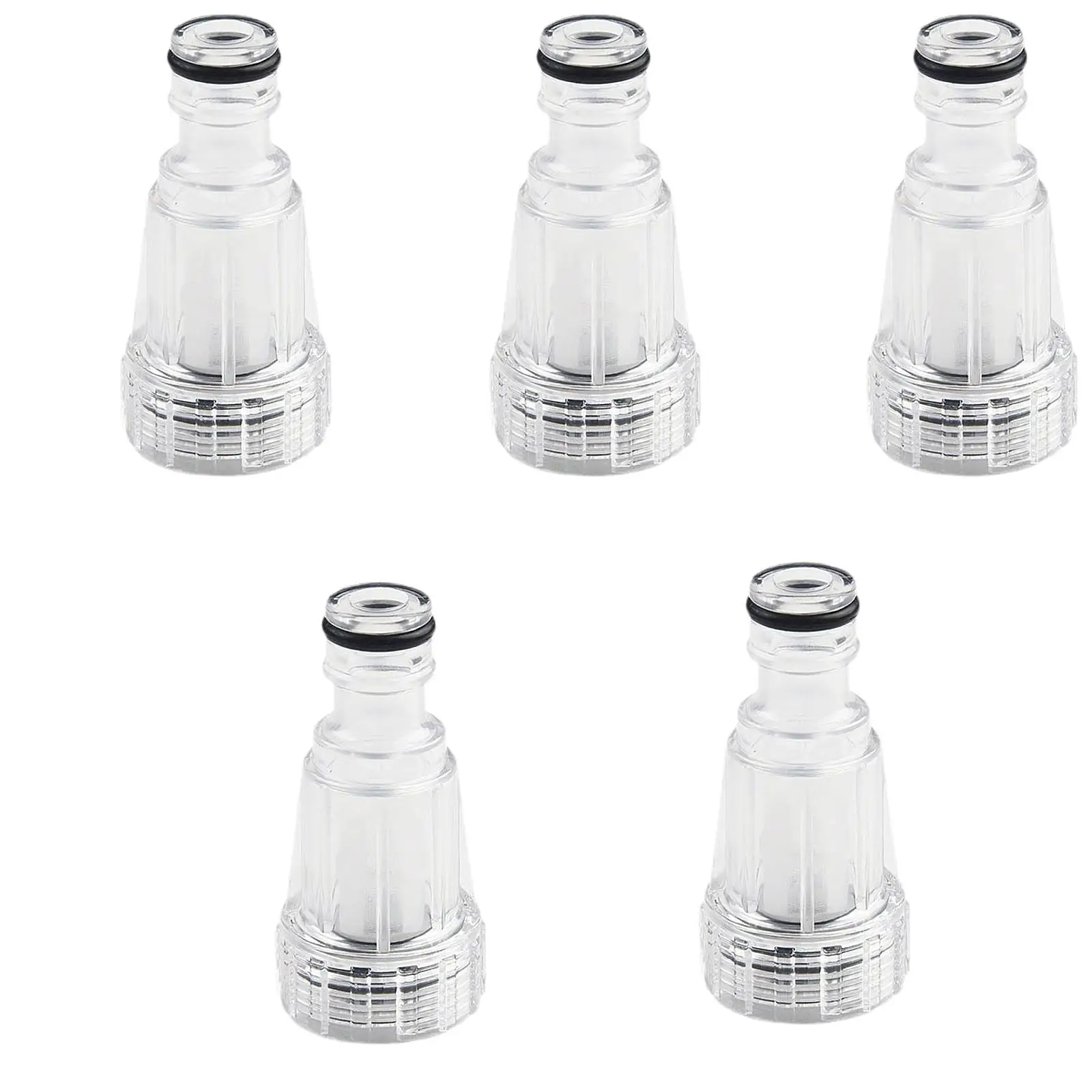 5Pcs Pressure Washers Inlet Filter Connectors Accessory 3/4 inch Reusable,