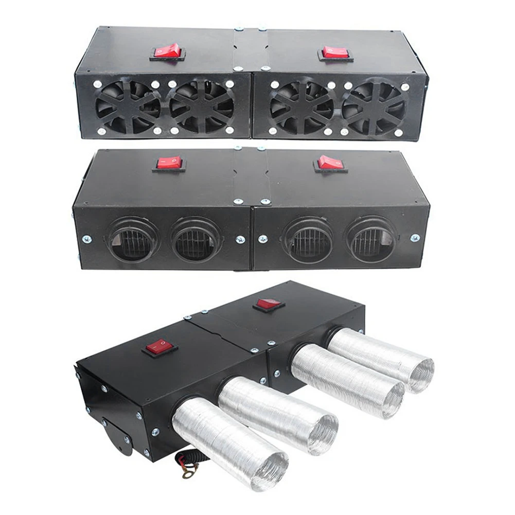 12 فولت/24 فولت سيارة سخان التدفئة السريعة الزجاج الأمامي إزالة الضباب ديميستر منخفضة الضوضاء الصقيع الثلوج آلة إزالة الضباب اكسسوارات السيارات