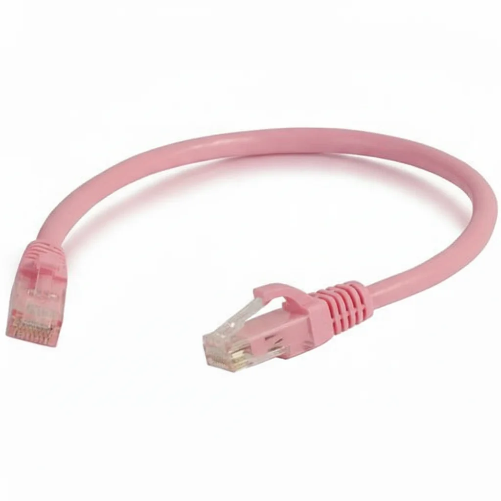 

C2G 757120040484 6-футовый сетевой патч-кабель Ethernet CAT6 — розовый — Snagless — неэкранированный (UTP) — RJ-45 штекер — используемый, как новый