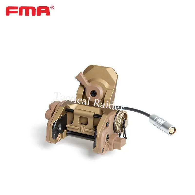 Casco táctico FMA GSGM ANVIS NVG compatible con soporte y base - imagen 5