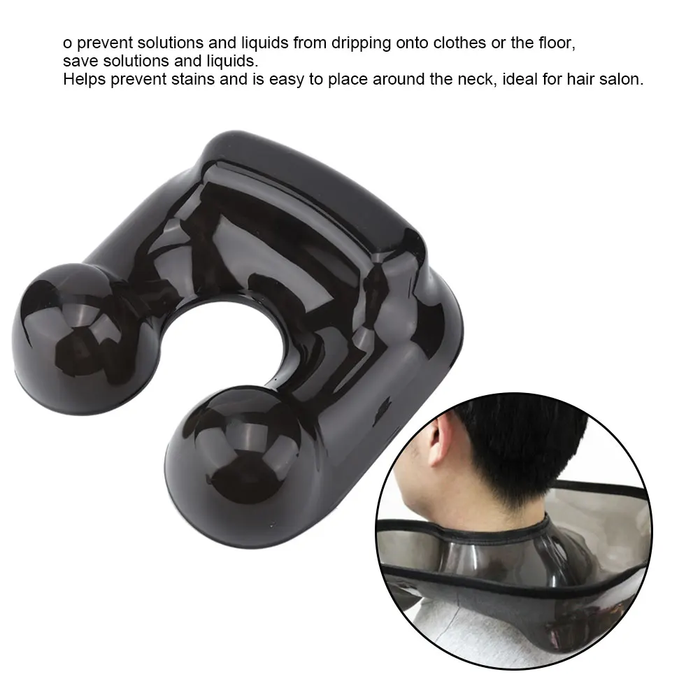 Soft Neck Tray For Salon Hairdresser Beauty Non spill Free Perm Hair Coloring Shoulder Neck Tray Medicine Water Sink Barber Tool