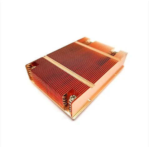 SP3 interface server cooler 1U pure copper vapor chamber Passive fanless design
