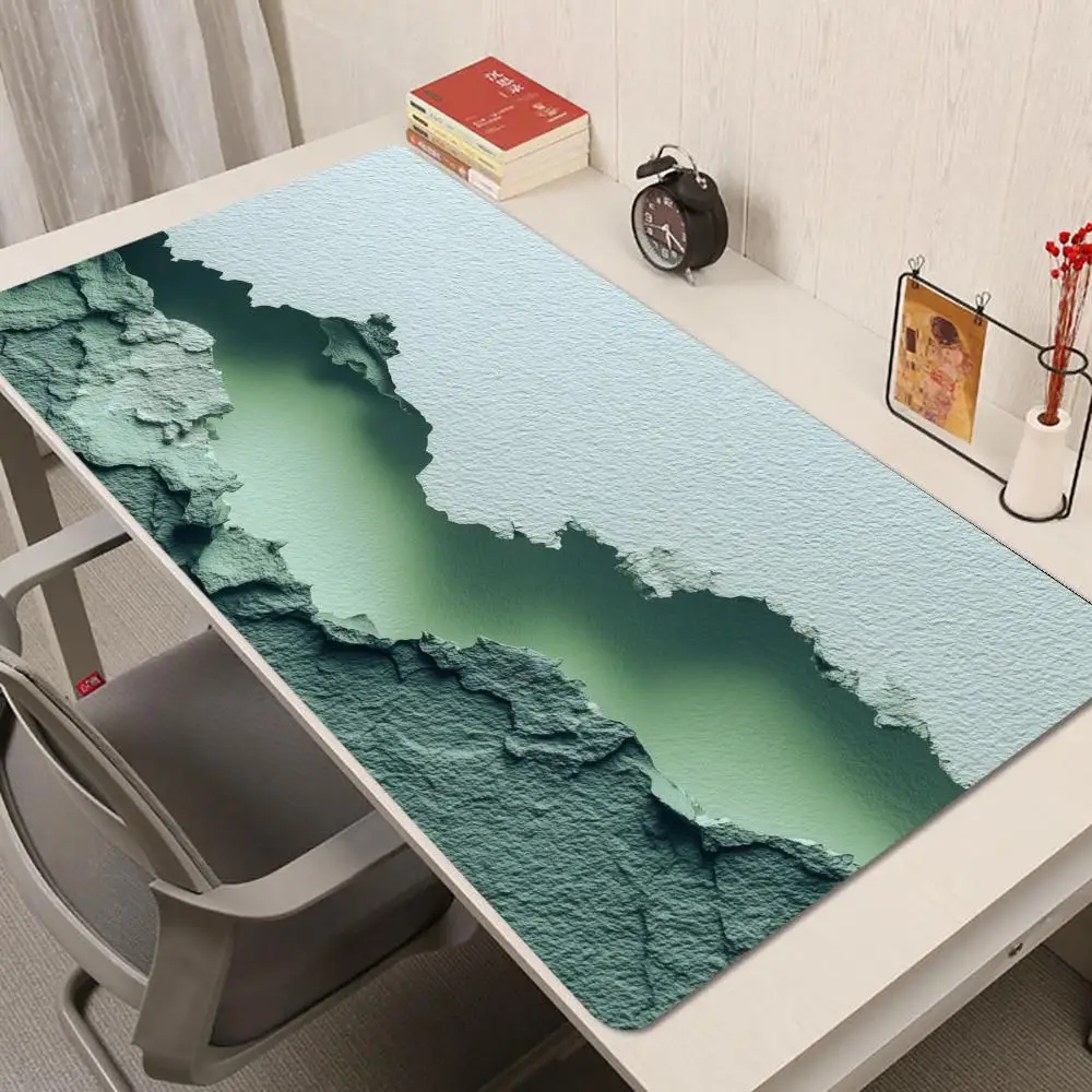 

Коврик для мыши Paper Tear, нескользящий игровой коврик для мыши нескольких размеров, коврик для мыши для киберспорта, игровой механический коврик для клавиатуры XXL, настольный коврик