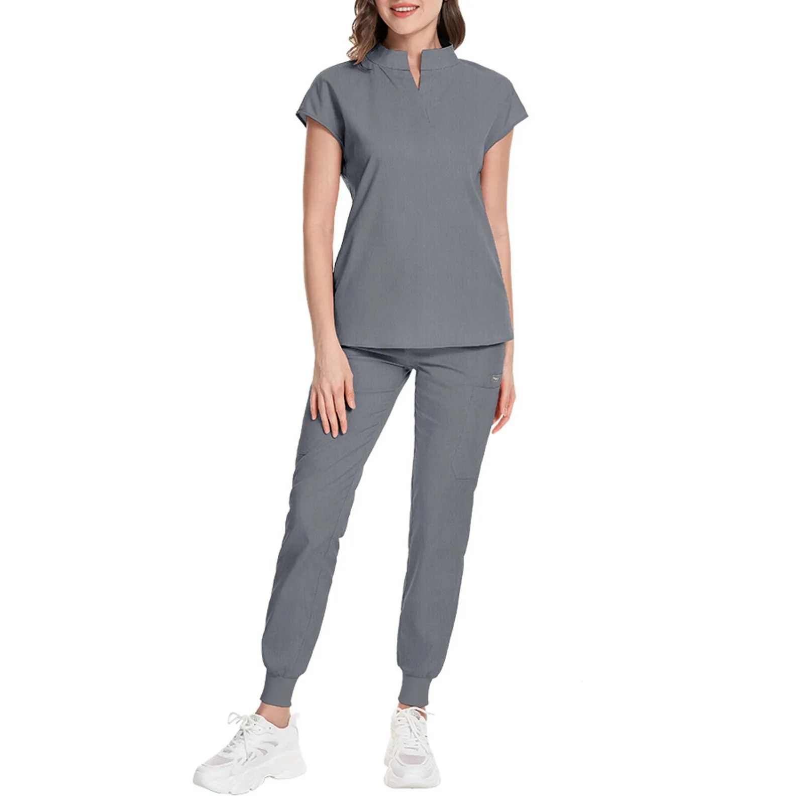 Comfortabele medische scrubs uniform verpleegstersaccessoires dierenkliniek arts werkkleding veelkleurige anesthesist uniformen verpleegster vrouwen