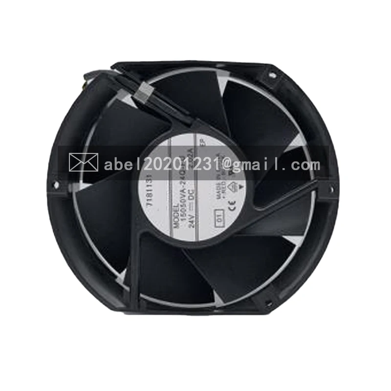 

BRAND NEW ORIGINAL COOLING FAN 15050VA-24Q-GW DC 24V 2.02A 4WIRES PWM