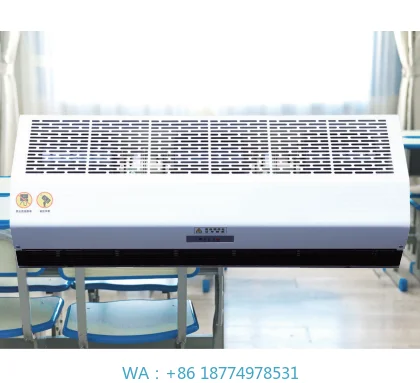 Control Electric 24 KW Hot Warm Wind Heating air Curtain Gale High Wind Smart Intelligent Temperature