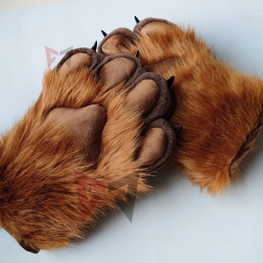 New Beast Fursuit Cosplay Beast Claw Hand Foot Nails Covers Costume Accessories Custom Made